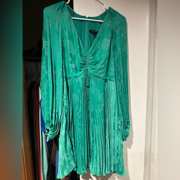 sage green semi formal dress Ivy Green A-Line Prom Ball Gown CL12207 Ivy / 00 main image 0